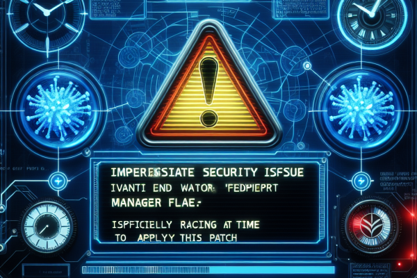 Ivanti Endpoint Manager Flaw: Urgent Call to Action for Agencies to Patch Now