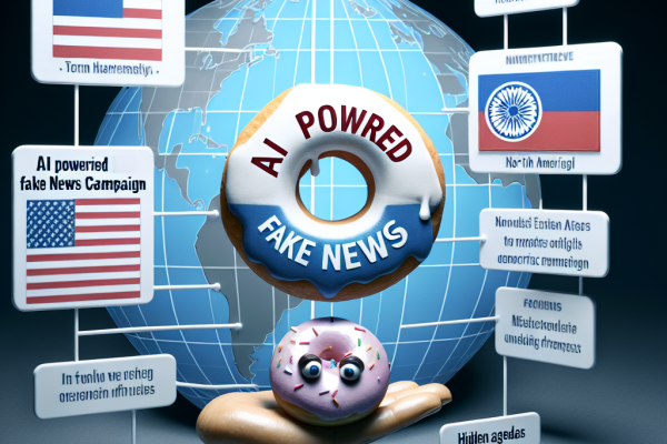 AI Powered Fake News Campaign Targets Western Support for Ukraine and US Elections