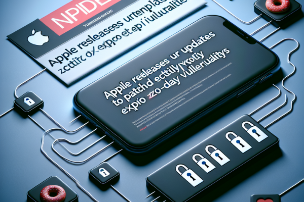 Apple Releases Urgent Updates to Patch Actively Exploited Zero-Day Vulnerabilities