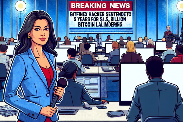 Catchy & SEO-Friendly Title: "Breaking News: Bitfinex Hacker Sentenced to 5 Years for $10.5 Billion Bitcoin Laundering"