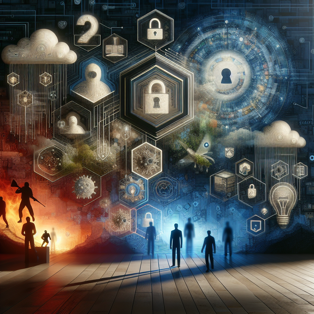 An image of a colorful and vibrant scene, with hidden threats lurking in the shadows. Stay alert and prepared for any surprises in the world of IT security news. #DataProtection #Cybersecurity #InformationSecurity #AIValidation #ThreatDetection