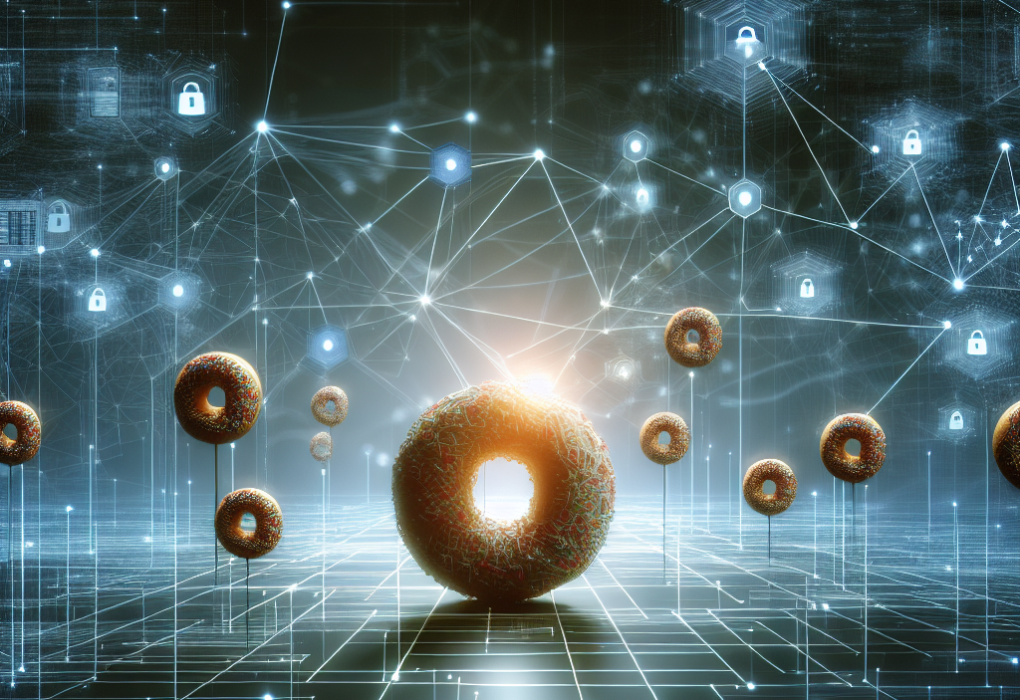 Image alt text: "Background image featuring hidden small donuts, symbolizing hidden vulnerabilities in the digital landscape. Stay tuned for IT security news and updates on protecting your systems."